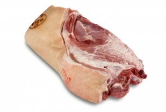 BIO Schopf ohne Knochen mit Schwarte vom Schwein 3,5kg